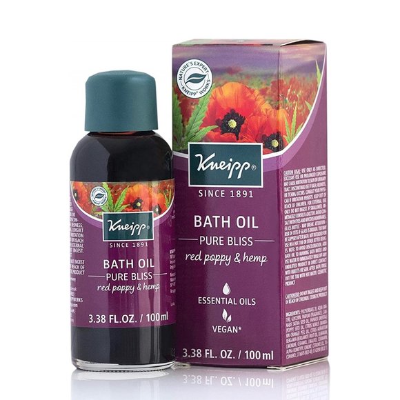 Kneipp Other - Kneipp Bath Oil, Pure Bliss, Red Poppy and Hemp